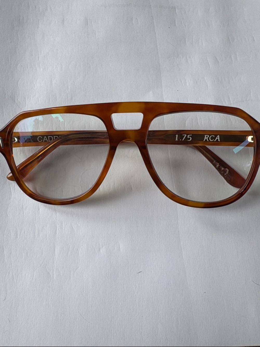 Caddie RCA in Polished Mapletort Lens Magnification 1.75